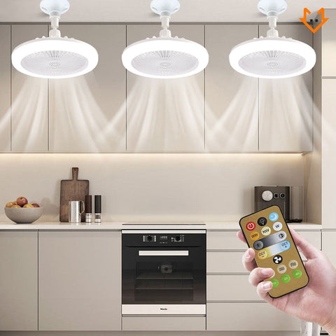 Ventilador de teto e Luminária LumiAir - Apenas 8  unidades em Estoque